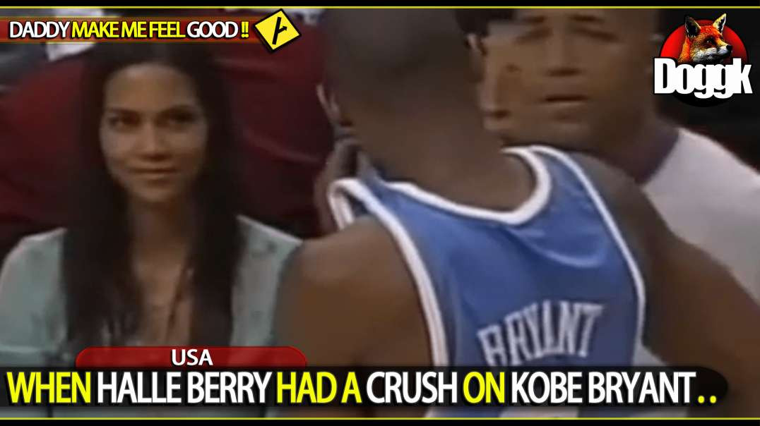 WHEN HALLE BERRY HAD A CRUSH ON KOBE BRYANT.. << FUNNY >> (USA)