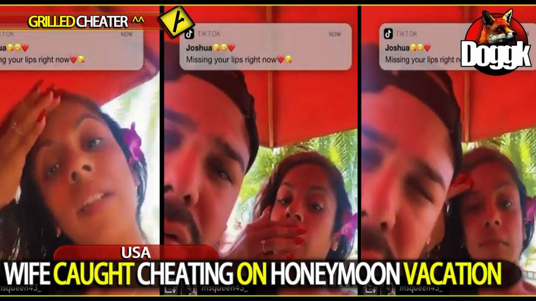 WIFE CAUGHT CHEATING ON HONEYMOON VACATION.. (USA)