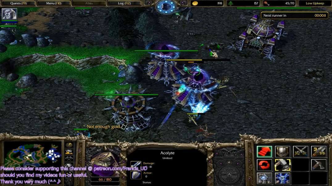 Warcraft3Classic Undead Campaign the Fall of Silvermoon Hard Walkthrough