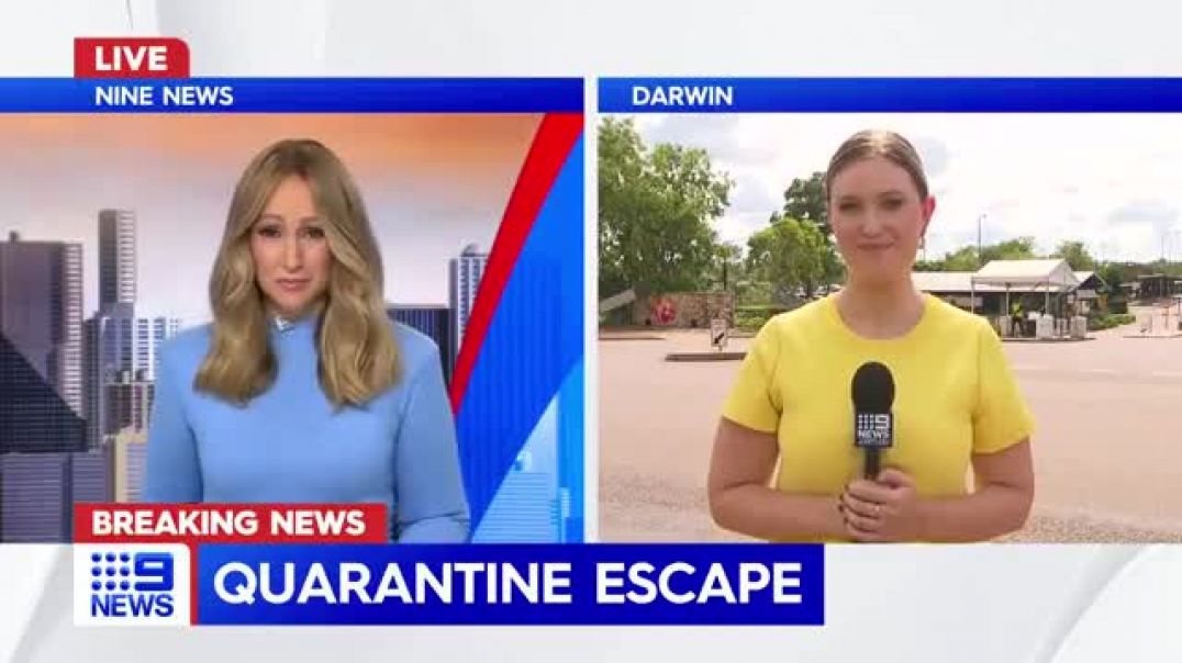 Quarantine escape in Australia aka Nazistralia!