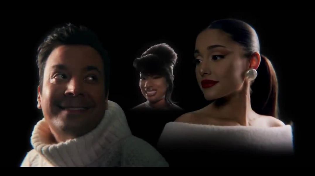 Jimmy Fallon ft. Ariana Grande & Megan Thee Stallion - In line for a booster !