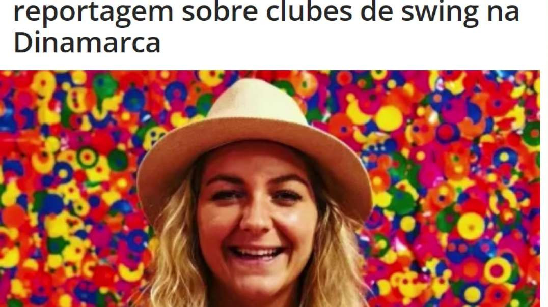 Jornalista Dinamarquesa,vai fazer matéria em clube de SWING,e acaba participando da PUTARIA