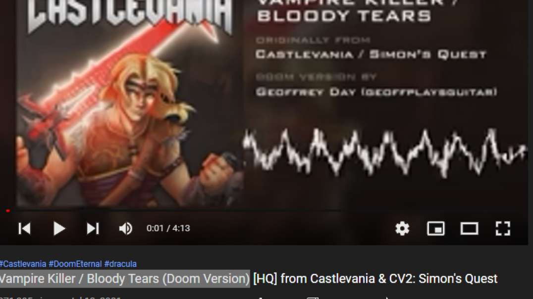 Producers cut - Vampire Killer / Bloody Tears (Doom Version) castlevania themes