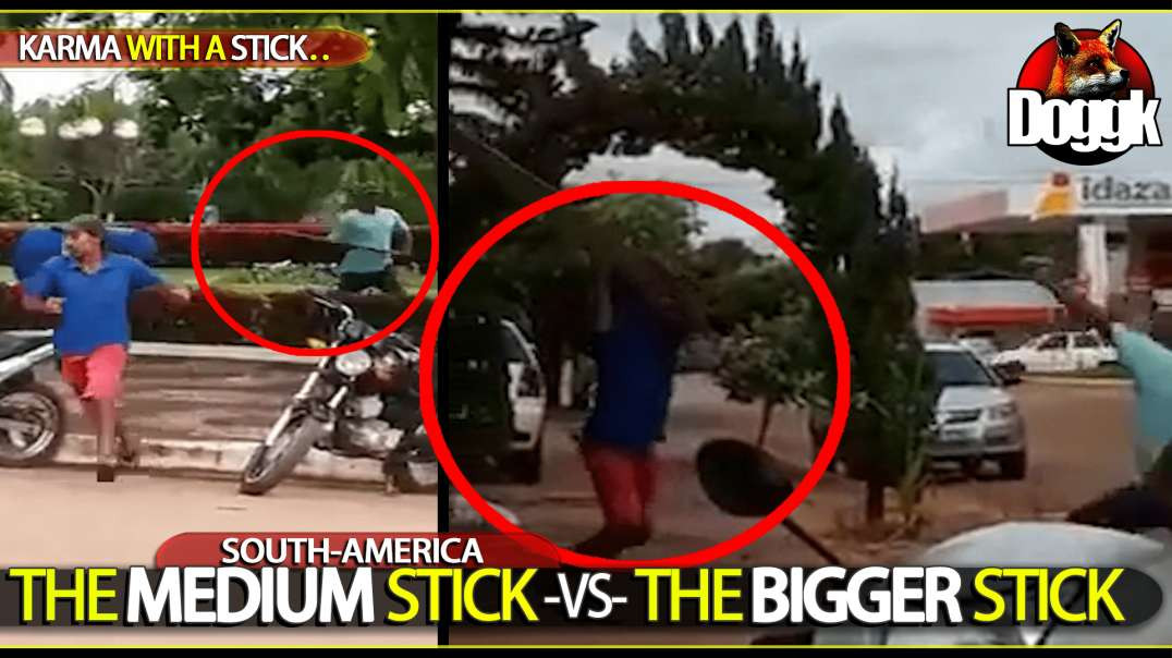 THE MEDIUM STICK - VS - THE BIGGER STICK... (SOUTH-AMERICA)