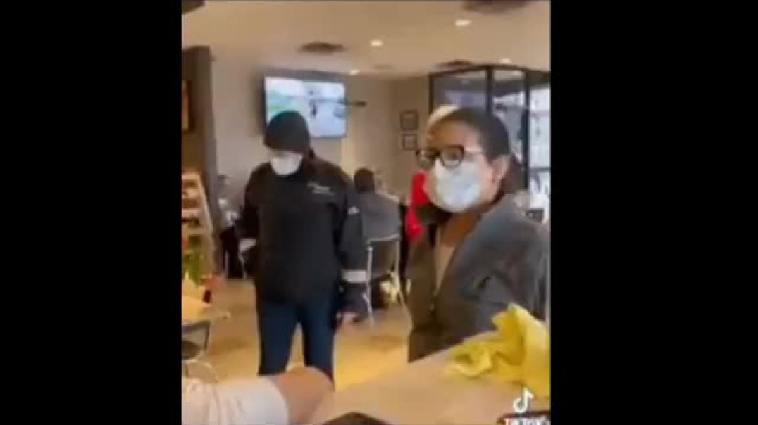 Canadian restaurant owner destroys health officials trying to close her down