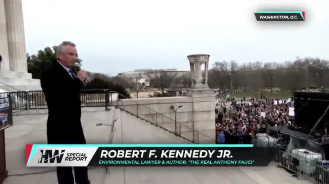 Robert F Kennedy Jr. - Defeat the Mandates DC - Full Speech