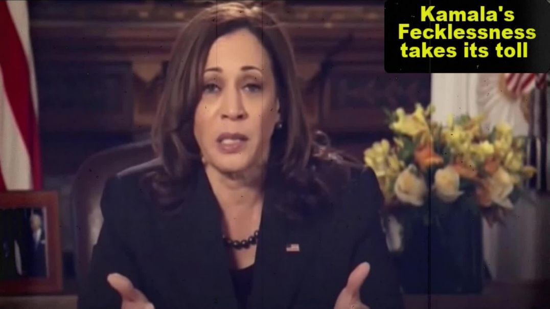 FECKLESS KAMALA HARRIS THE HOE