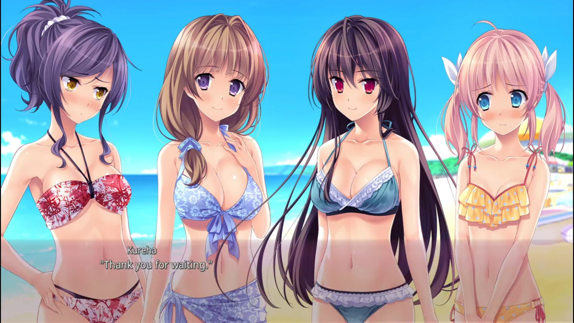 Grim's Bikini Beach Corner: Sakuranomori Dreamers Pt. 21: At The Beach!