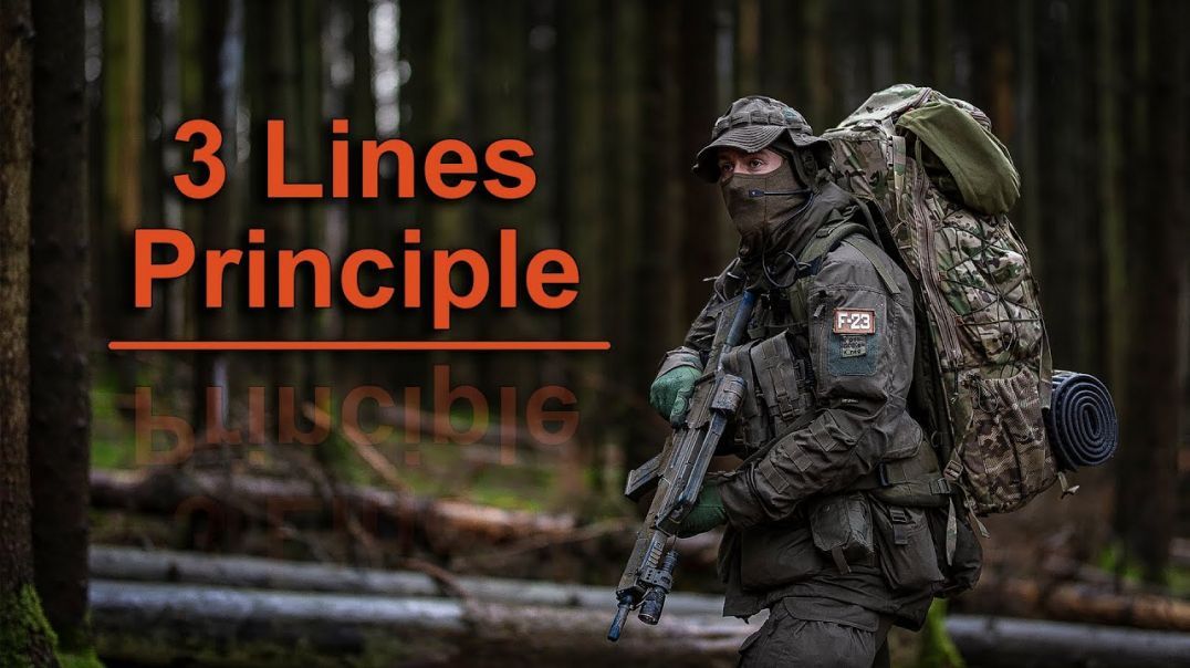 How to layer military equipment - 3 Lines Principle