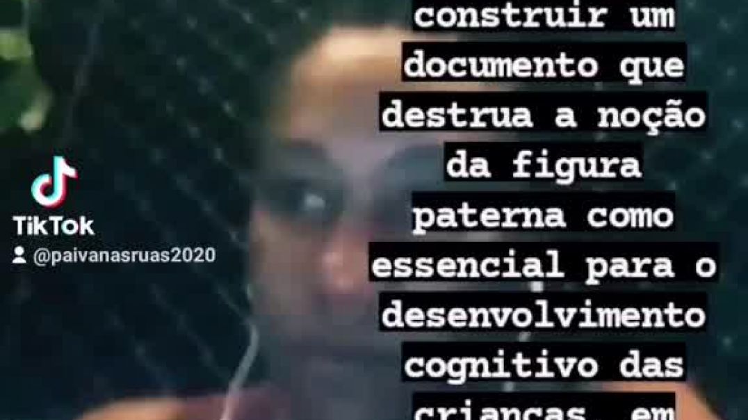 Conselho Regional de Psicologia de FEMINISTAS quer construir um DOCUMENTO,para destruir a imagem da figura PATERNA