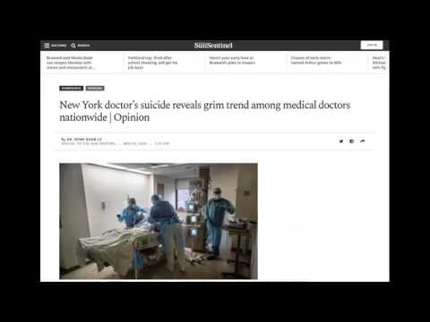 Doctors being SUICIDED by Covid19 - Black Pill