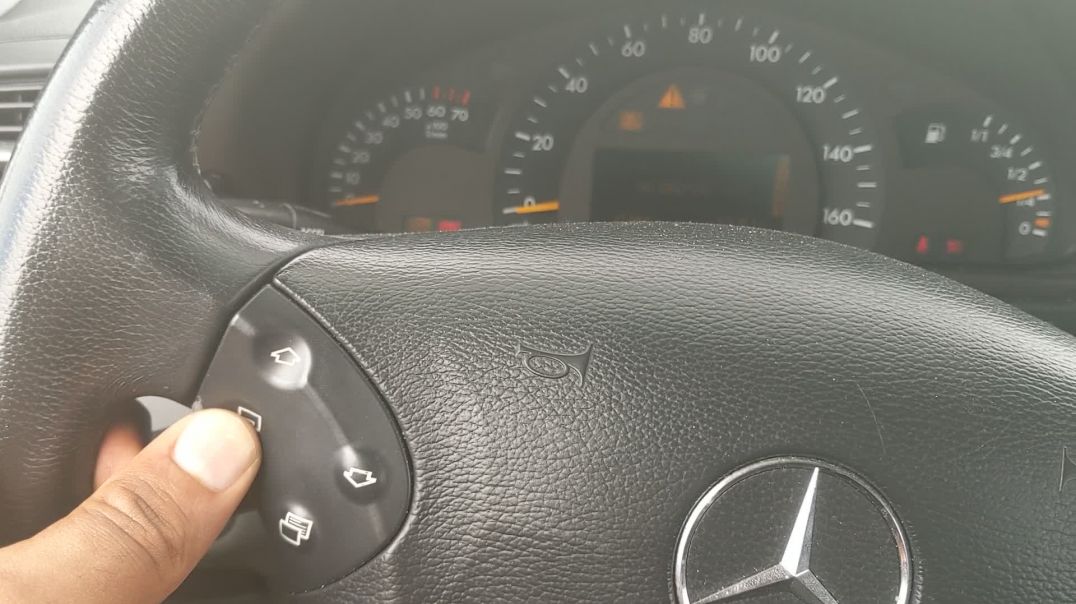 How to check engine oil level on Mercedes c320 2003 model