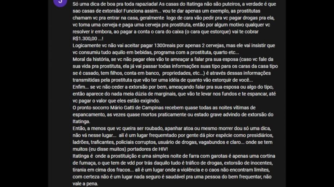 Itatinga - O maior Puteiro a céu ABERTO da AMÉRICA LATINA.