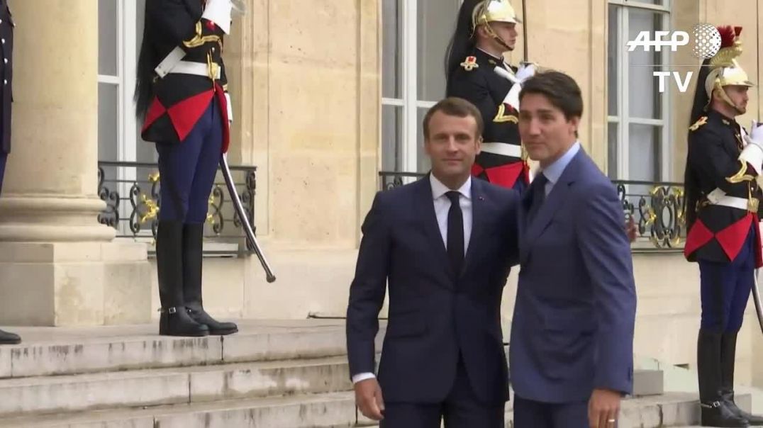 Trudeau and Macron love story dating back to June 2019.