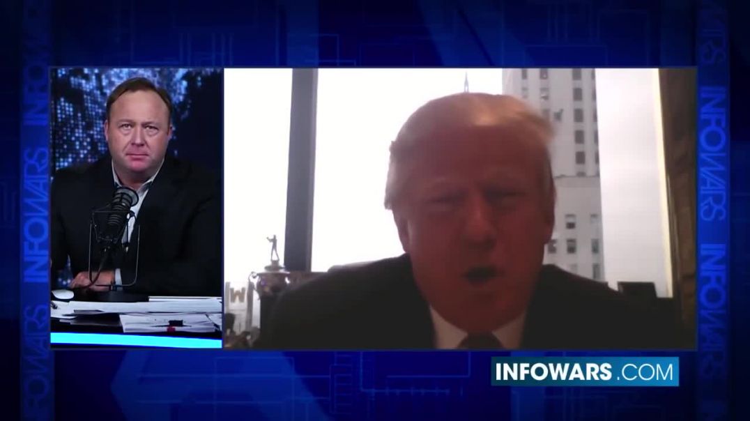 Alex Jones interviews Donald Trump