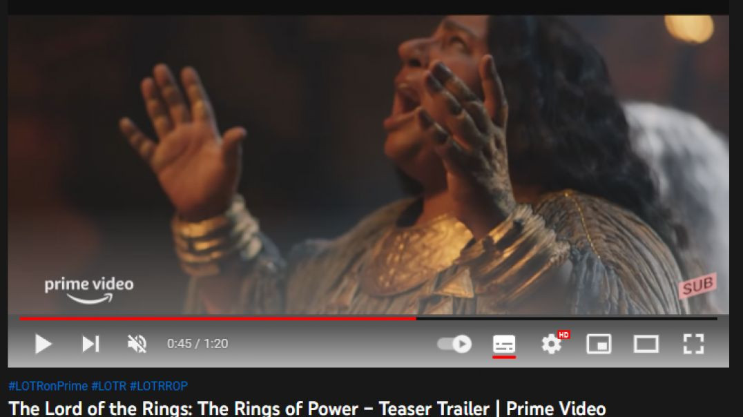 I review LOTR teaser from amazon