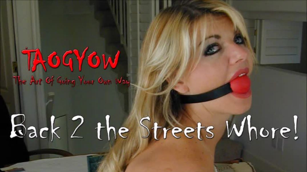 TAOGYOW - Back 2 the streets Whore!