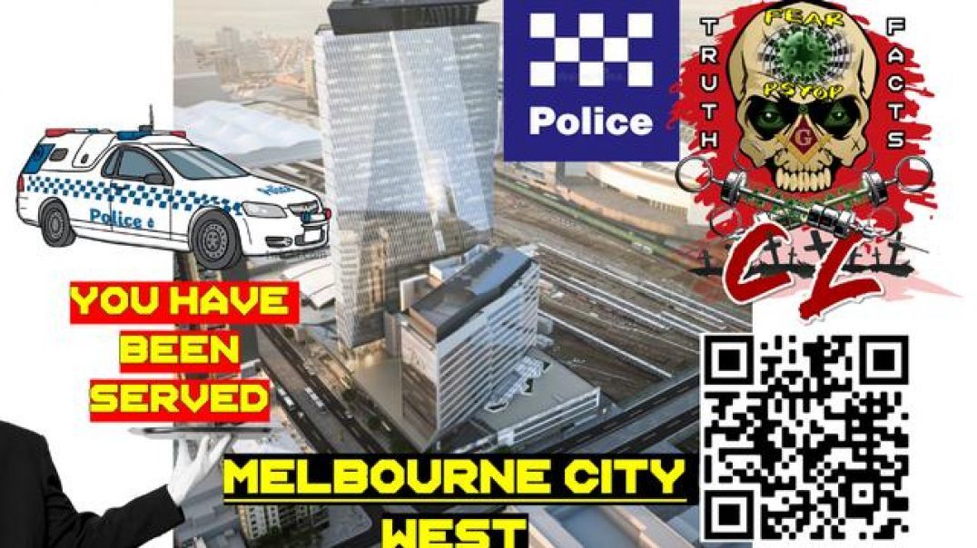 MELBOURNE CITY WEST Police Station Served With Crimes Against Humanity