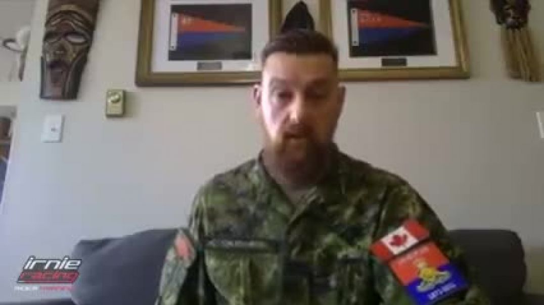 Freedom Convoy - Speech by Canadian Army Major Stephen Chledowski | IrnieracingNews