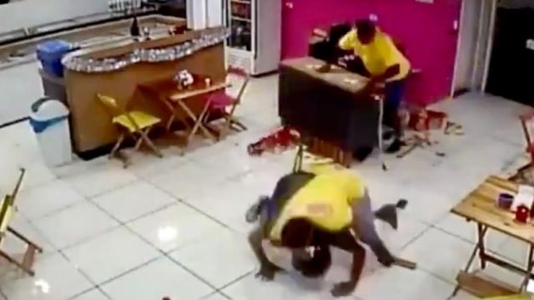 So, a robber walks into a store... and Judas Priest starts playing