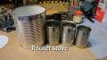How to Make a Rocket Stove from a Coffee Can