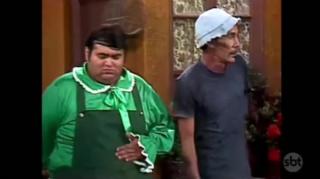 Seu Madruga - É o que fazem todas " PRIMEIRO FICAM COM O CHAPÉU, E DEPOIS COM A CARTEIRA "