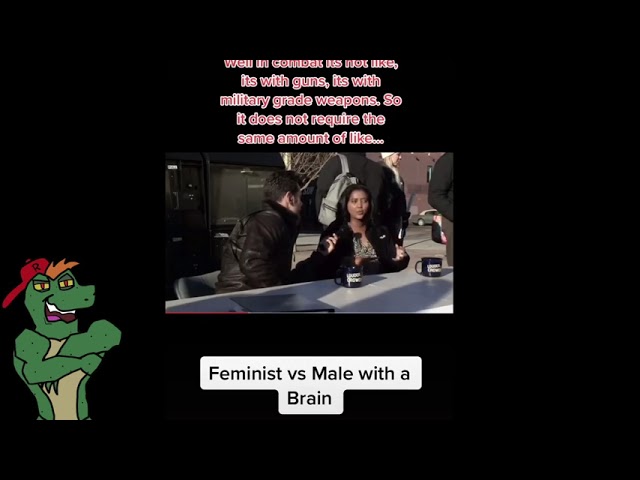 Male Engages Feminist With Logic! #shorts