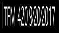 ⁣⁣TFM 420 9⁄20⁄2017