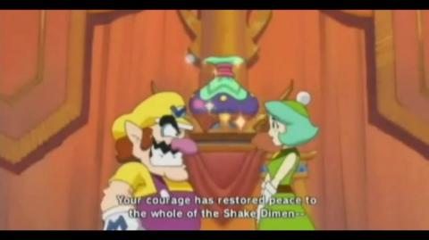 MGTOW in Media 18 - Wario Land Shake It - Wario Tosses Queen Merelda