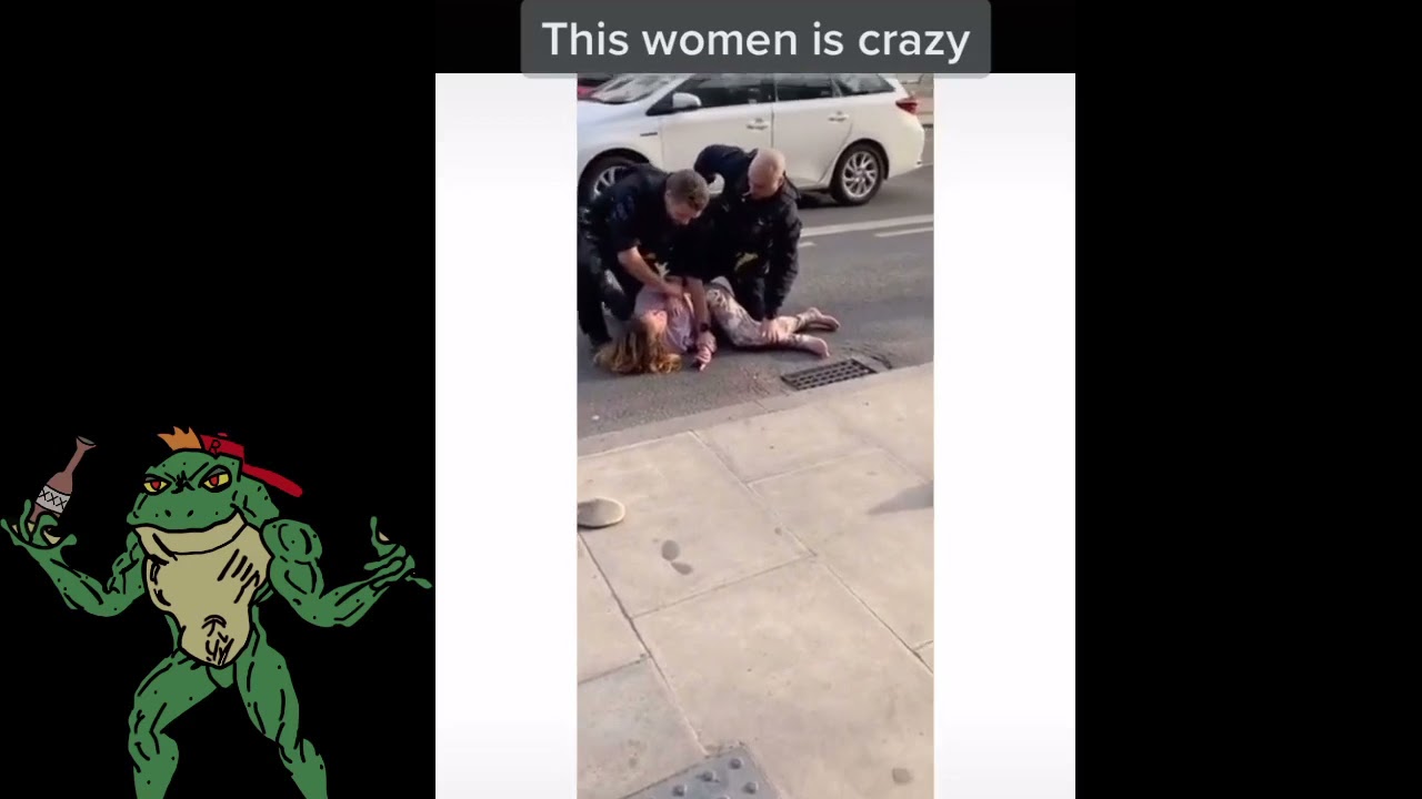 INSANE European Feminist Taken Down By Cops! #shorts