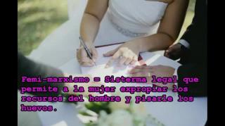 Matrimonio y mercado (Obstinator OB)