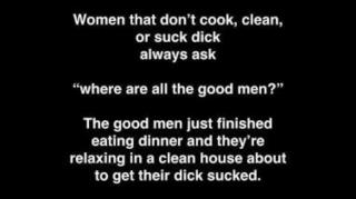 Where Are The Good Men?