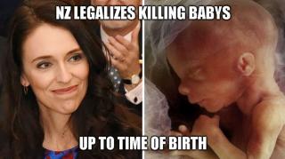 NZ Passes Most Draconian Abortion Law In World