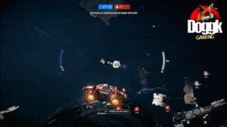 STAR WARS : BATTLEFRONT II [PC] A-WING RZ-2 CARNAGE ON D'QAR.. (INTENSE DOGFIGHT)
