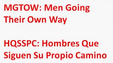 MGTOW Español - Que son los MGTOW- (Mi primer video MGTOW por Che Morpheus)