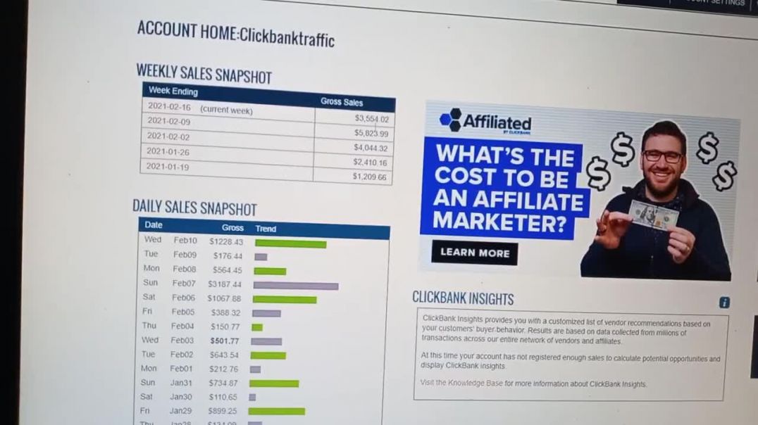 Affiliate Marketing 2022 With Clickbank