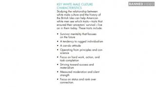 White Guilt Brainwashing Camp
