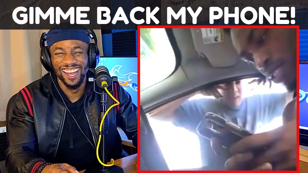 Dude Took His Girl's Phone, Locked Himself In The Car, And Started Going Through It, She Went CRAZY!