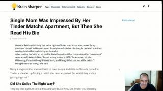 Single Mom Can't Find Love On Tinder - LOL! No Kidding