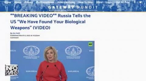 Criminal Confession: State Dept Confirms Obama Created Illegal Bioweapons Labs in Ukraine