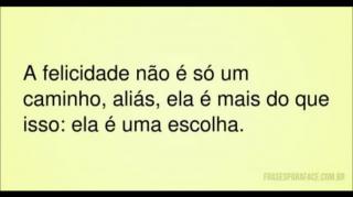 A felicidade do homem estar no casamento?