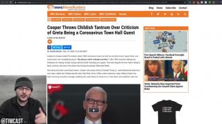 Tim Pool: CNN Throws Tantrum Because People Were Mean To Them On The Internet Over Hosting Greta Thu