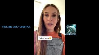 A woman goes on a 3 minute rant because a man had been asking her out. She says he is a predator.