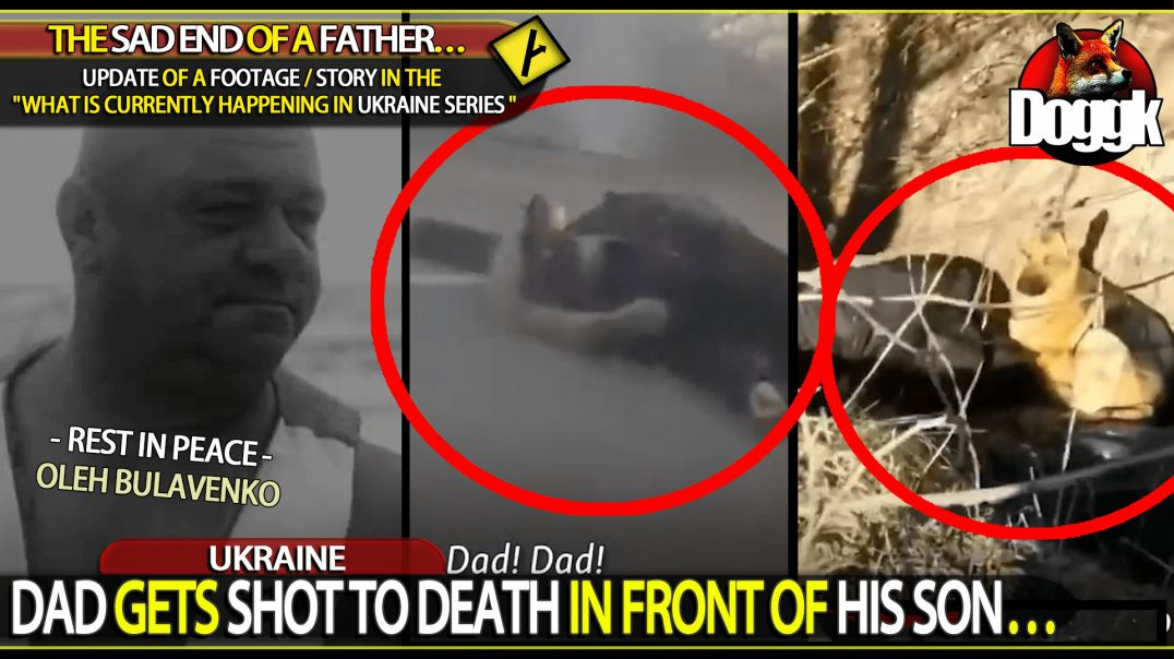 [+18] DAD GETS SHOT TO DEATH IN FRONT OF HIS SON.. (UKRAINE) >> UPDATE VIDEO !! <<