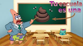 La educación en tu país es un chiste ridículo y mal contado