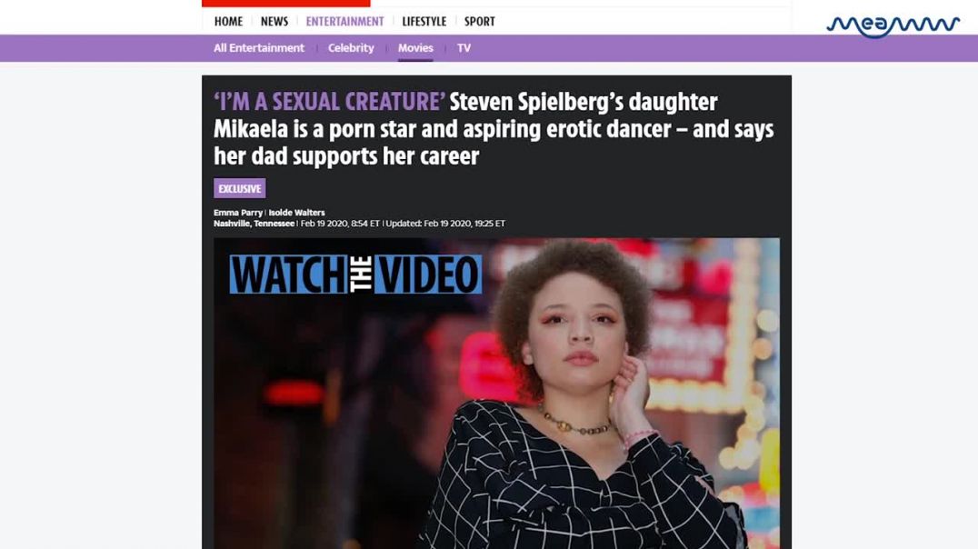 Steven Spielberg Supports His Daughter Mikaela Entering The Adult Entertainment Industry