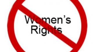 "what taking women's rights away" means- for dummy's