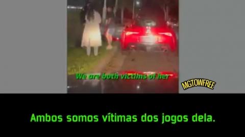 Um Policial americano, foi fazer uma abordagem num carro e flagrou a esposa o traindo