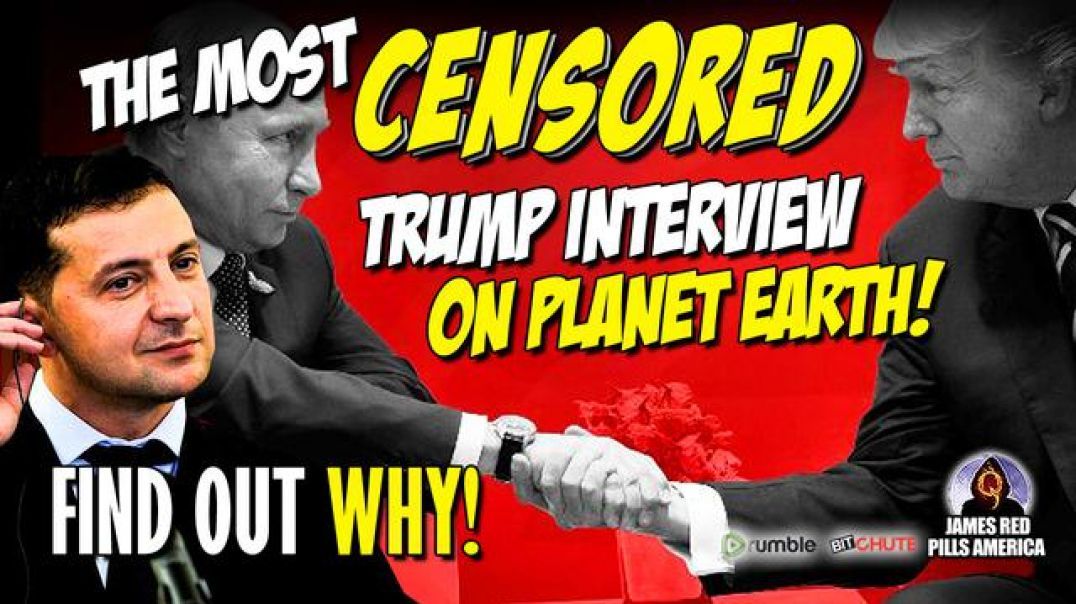 BOOM! The MOST CENSORED Trump Interview In World History! IMMEDIATELY Removed By Big Tech! SEE WHY!