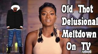 Old Thot Meltdown On Tv Show
